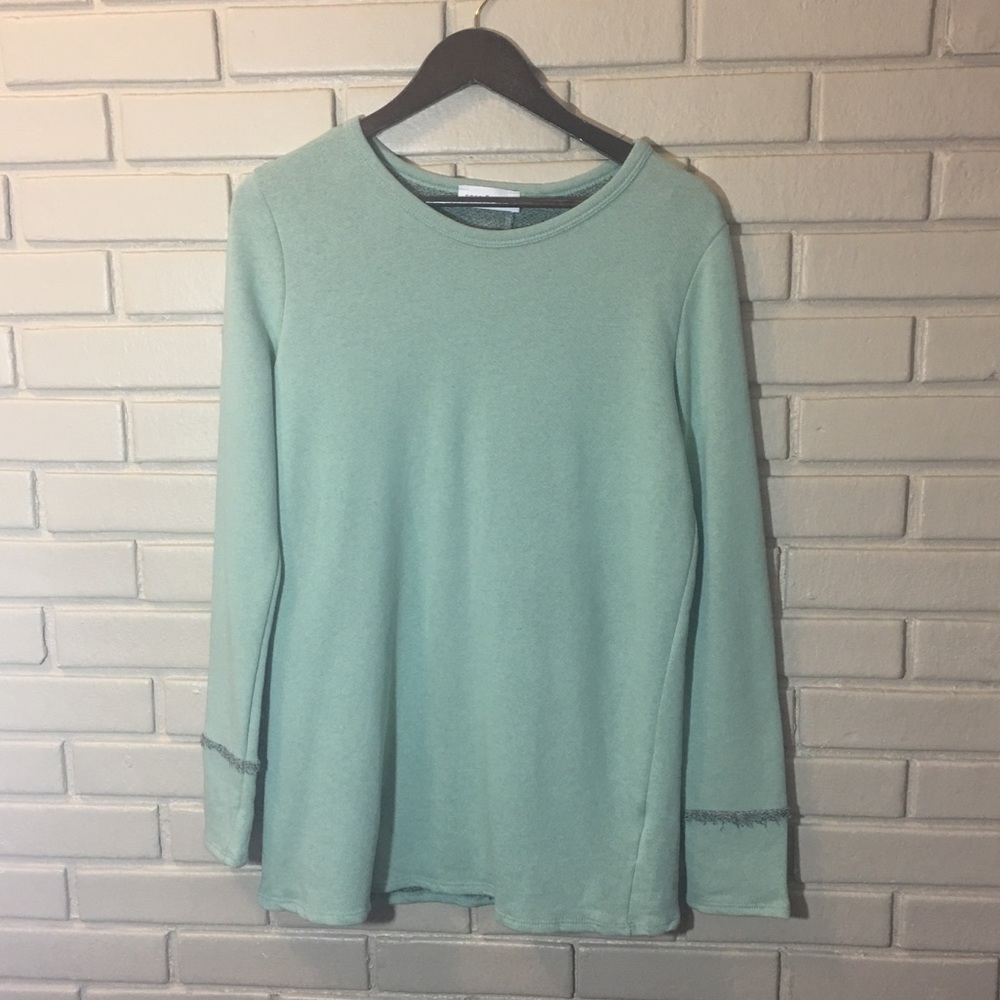 Coco and Main Mint Green Sweater Tunic Size M